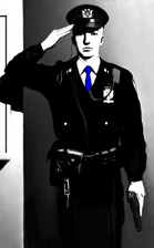 As a police officer