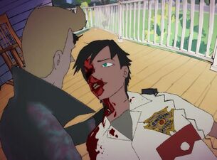 Fatally wounded