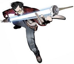 Travis in No More Heroes