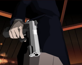 One of Julia's pistols.