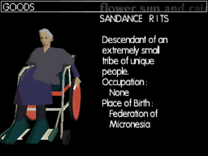 Ritz's profile in the DS version