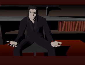 Sundance as he would've appeared in killer7